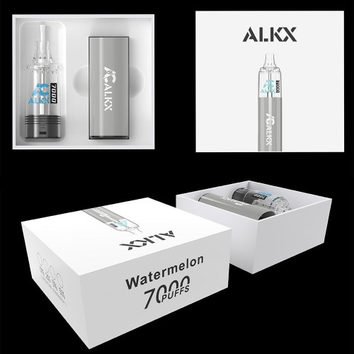 ALKX X004B 7000 Puffs Also Can Oil-fillable Removable Reusable Vape With Gift Box