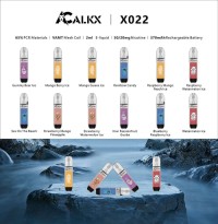 ALKX Vape X022 8000+ Puffs Refillable E-liquid Electronic Atomizer Vape